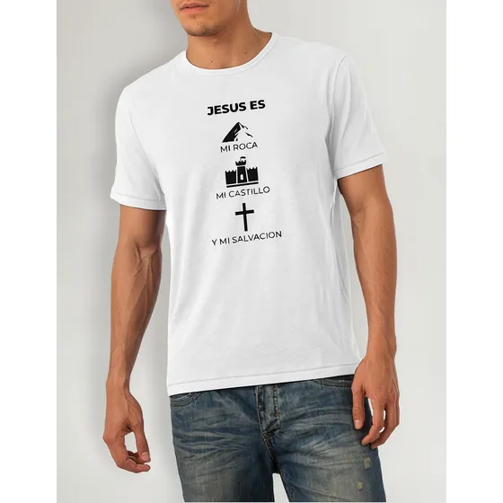 Remera Unisex Diseños Cristianos Adulto Algodon Estampa Dtf