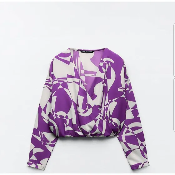 Blusa Estampada Zara