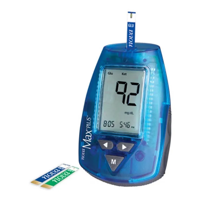Medidor Glucosa Y Cetonas En Sangre Keto Max Plus Glucometro