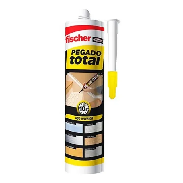 Adhesivo Pegado Total Multimaterial Fischer 10 Seg 310ml