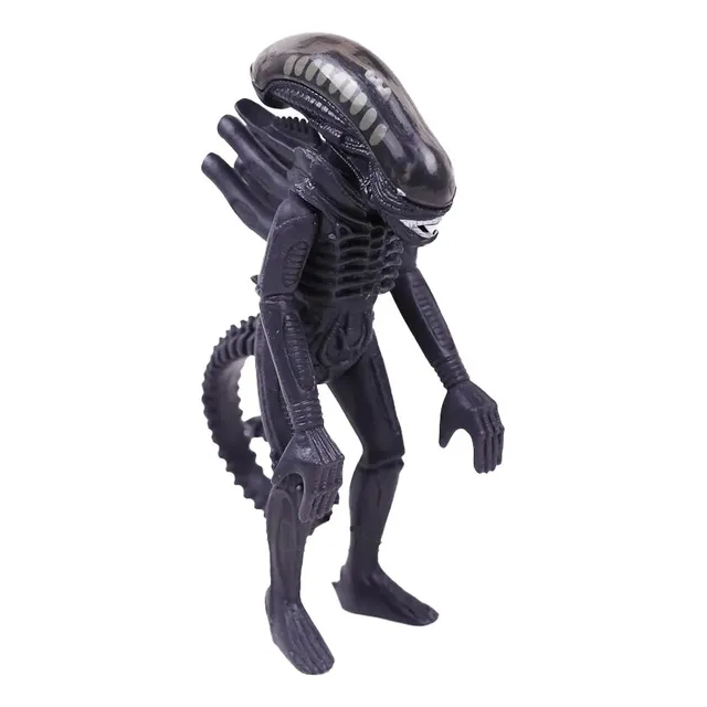 Figura Alien Xenomorfo Articulado Negro Predator Terror