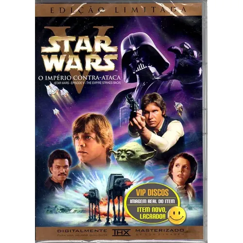 Dvd Star Wars 5 O Império Contra-ataca Original Lacrado Raro