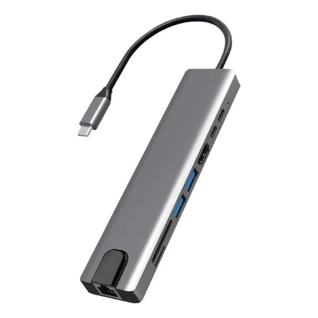 Hub Usb Tecnolab No Especificado Color Gris
