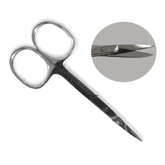 Toolusa Acero Tijera Para Cuticula 3 1 2 Largo 1 Recta