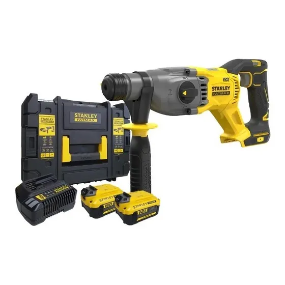 Rotomartillo Inalambrico Brushless Stanley V20 2bat 4ah