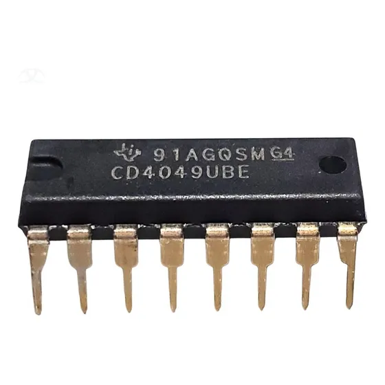 10x Circuito Integrado Cd4049ube