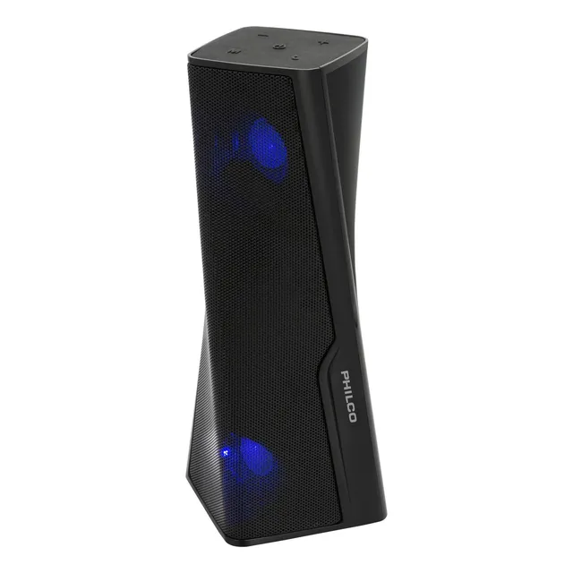 Parlante Portátil Bt 265bk Tower Rgb Philco Negro Negro