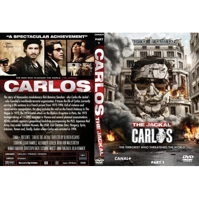 Carlos ( El Chacal) - Miniserie Completa - 3 Dvds