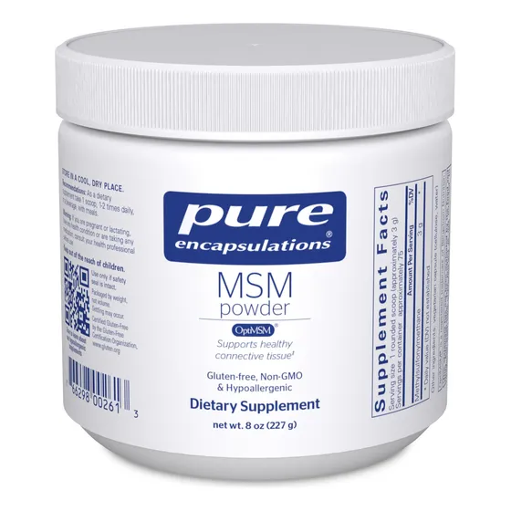 Suplemento Pure Encapsulations Msm En Polvo 240 Ml