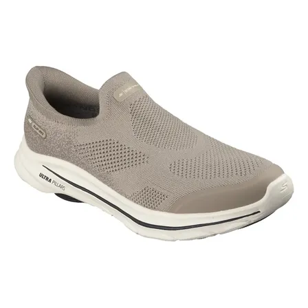Tênis Skechers De Caminhada 8 Slip Ins Masc Azul /laranja Bege Lisa 39 Br