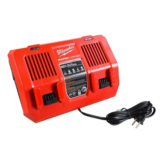 Milwaukee Cargador Rápido Doble M18 Carga Simultánea 48-5902