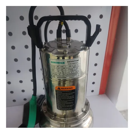 Bomba Sumergible Para Drenaje 1hp 1ph 220v Wsd75/35