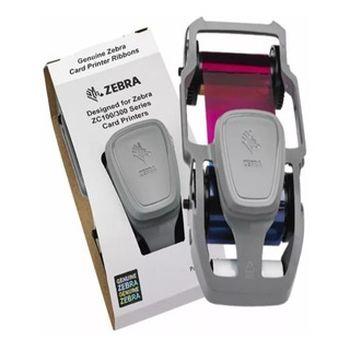 Ribbon Tarjetas Zebra Ymcko 200 Img Zc100/zc300 800300-350la Ribbon Tarjetas Zebra Ymcko 200 Img Zc100/zc300 800300-350la