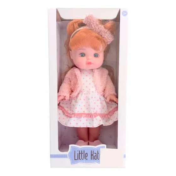 Bebote Kate Pelirroja Con Vestido Rosa Juguete Para Niños