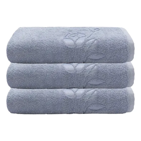 03 Toalha De Banho Camesa Jacquard Serena 70 X 130 430 Gr.