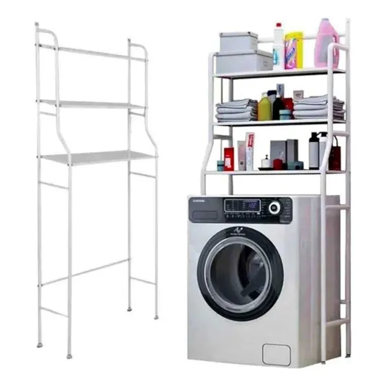 Organizador Para Lavadora 3 Niveles Estante Cocina Lavandero