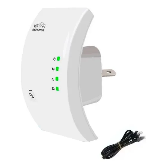 Extensor Repetidor Inalámbrico Curvo Amplificador De Wifi