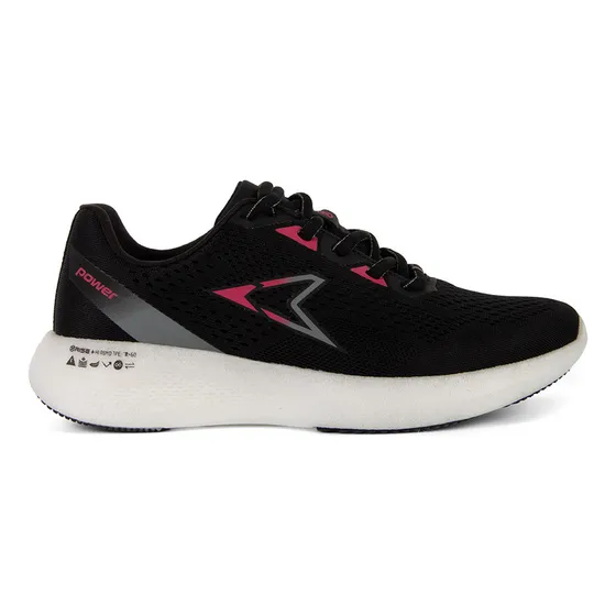 Zapatillas Deportivas Running Power Xorise+100 Negro Mujer