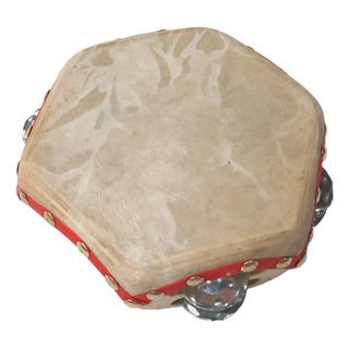 Pandero Cuequero Hexagonal 20 Chapas Pandero Cuequero Hexagonal 20 Chapas
