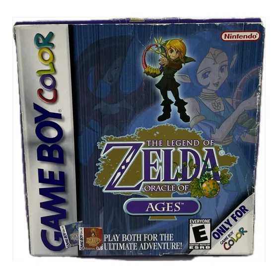 The Legend Of Zelda Oracle Of Ages | Game Boy Color En Caja