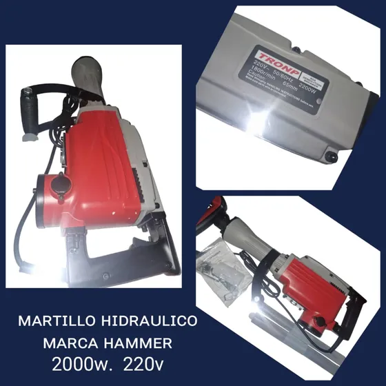 Martillo Hidráulico 2000w 220v.