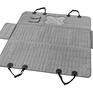 Funda Protectora De Coche Gris Para Mascotas, Impermeable Y Funda Protectora De Coche Gris Para Mascotas, Impermeable Y