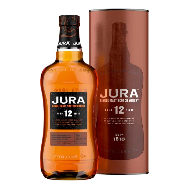 Jura 12 Años 700ml Single Malt Scotch Whisky