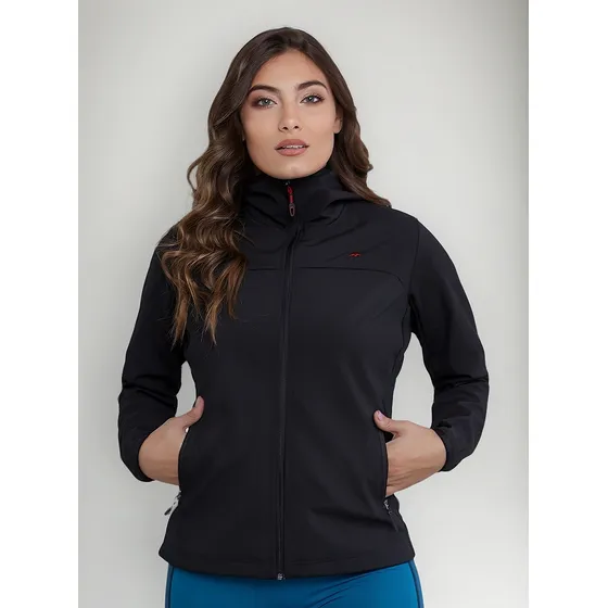 Campera Mujer Montagne Siri Resistente Al Agua Soft Shell