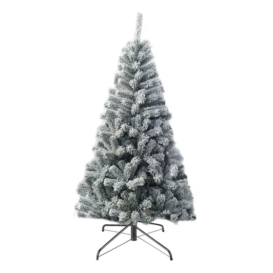 Árbol De Navidad Artificial Nevado 1.6m 500 Ramas Artificial