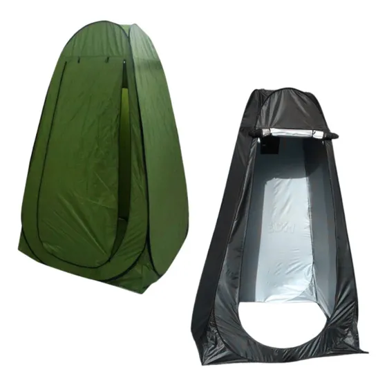 Barraca Trocador Roupa 1,9m Camping Banheiro Portátil Pop Up