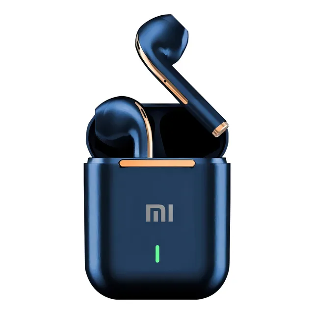 Auricular in-ear gamer inalámbrico Xiaomi Mi J18 J18 azul con luz verde