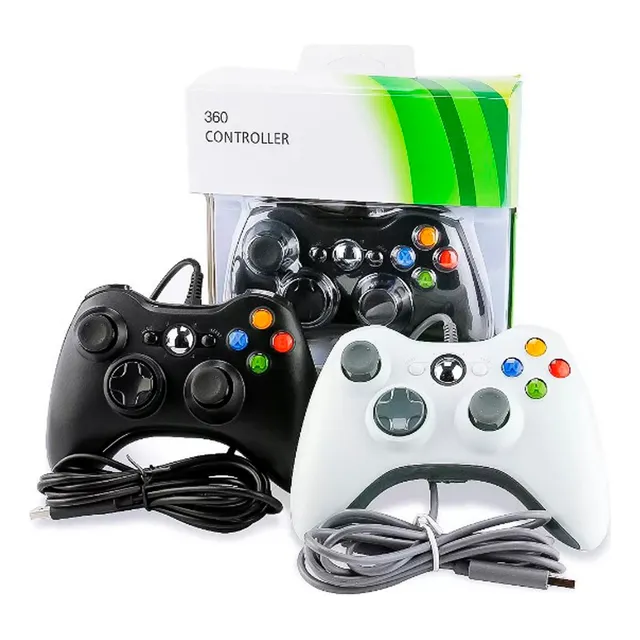 Mando Para Computadora Y Xbox 360  Negro