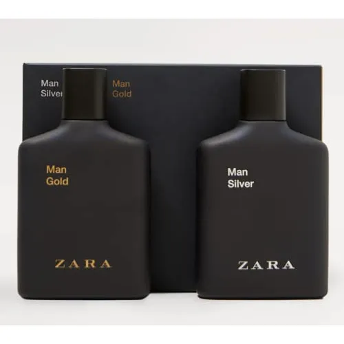 Perfume Zara Man Gold Y Zara Man Silver Edt 100 Ml