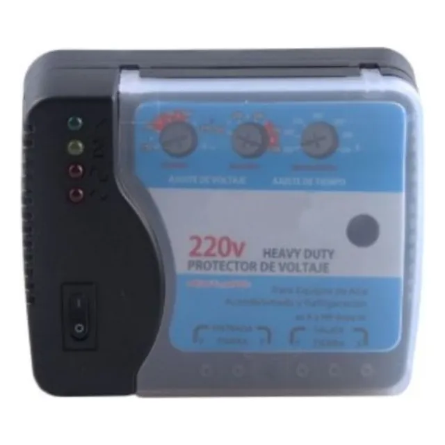 Protector De Voltaje V015 Kar Parts Trabajo Pesado 220v 