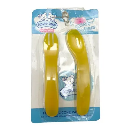 Juego Tenedor Niño Bebe Plastico Lh 4319 Salida Xavi