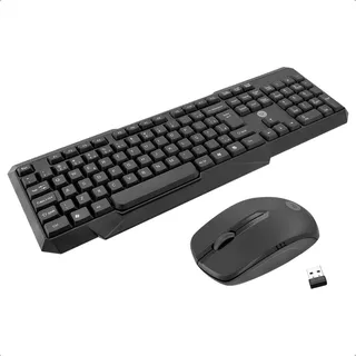 Kit Teclado E Mouse Sem Fio Preto Bright + Pilhas + Mousepad Kit Teclado E Mouse Sem Fio Preto Bright + Pilhas + Mousepad