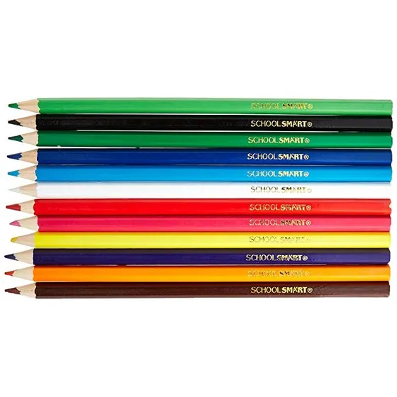 Escuela Inteligente Lápiz De Color Aula Pack, Colores Surtid