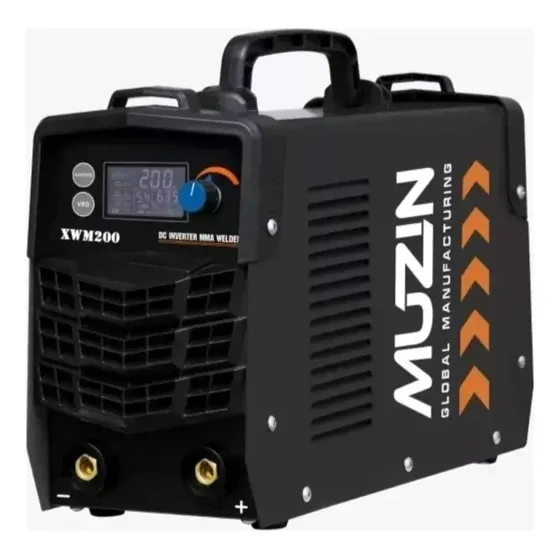 Máquina De Soldar Muzin Inverter 110-220. Volts. 200 Amp.
