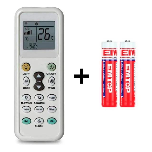 Control Remoto Universal Aire Acondicionado Trane Daewoo Tcl