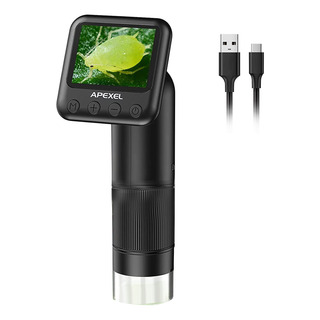 Microscopio Digital Portátil Apexel Con Pantalla Lcd De 2 Pu Microscopio Digital Portátil Apexel Con Pantalla Lcd De 2 Pu