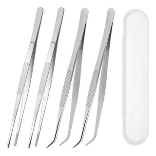 Pinzas 4pzs Precision Chef Emplatar Decoración Coctelería Pinzas 4pzs Precision Chef Emplatar Decoración Coctelería