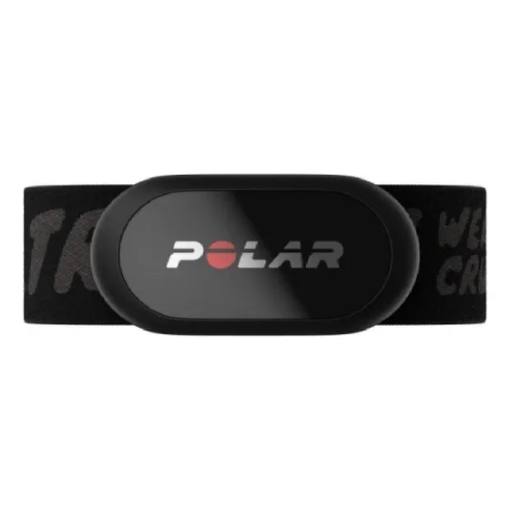 Banda cardíaca torácica Polar H10 color negro crush