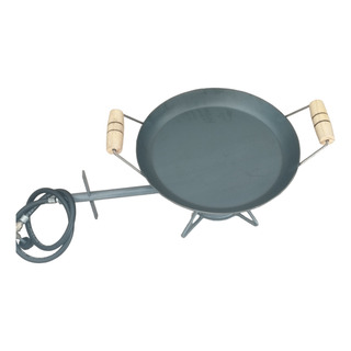 Fogareiro Portátil Flex - Gás E Álcool Com Chapa P/ Camping Fogareiro Portátil Flex - Gás E Álcool Com Chapa P/ Camping