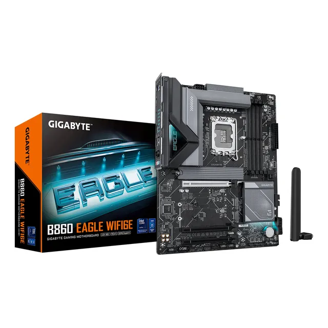 Tarjeta Madre Gigabyte B860 Eagle Wifi6e Lga1851 Ddr5 Atx