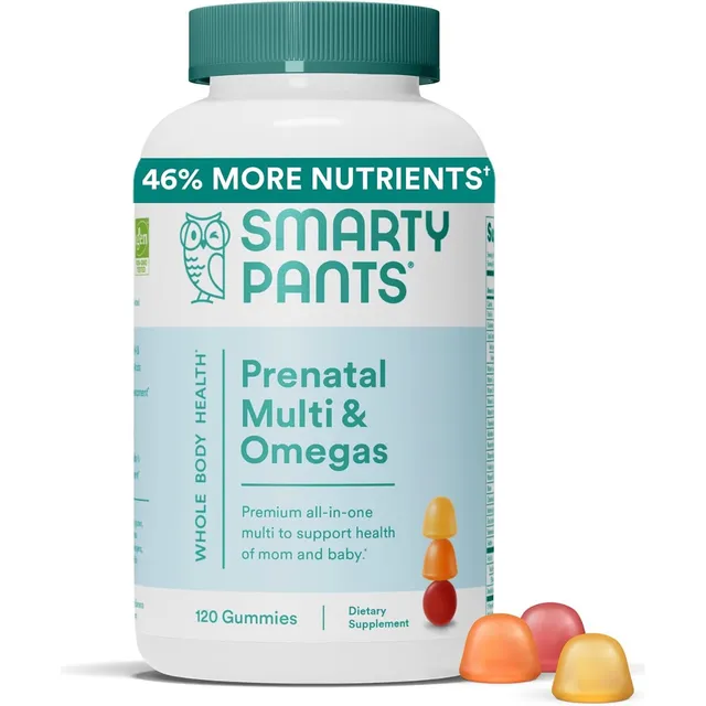 Multivitaminas Prenatales Smarty Pants 120 Gomitas Frutas