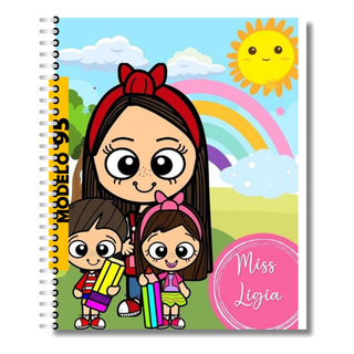 Libreta Francesa Personalizada Para Maestra Solecito Libreta Francesa Personalizada Para Maestra Solecito