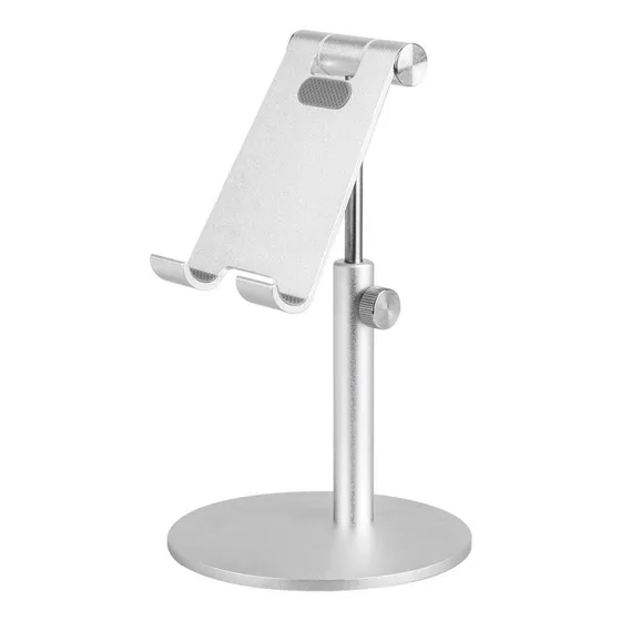 Soporte De Mesa O Escritorio En Aluminio Celulares Y Tableta