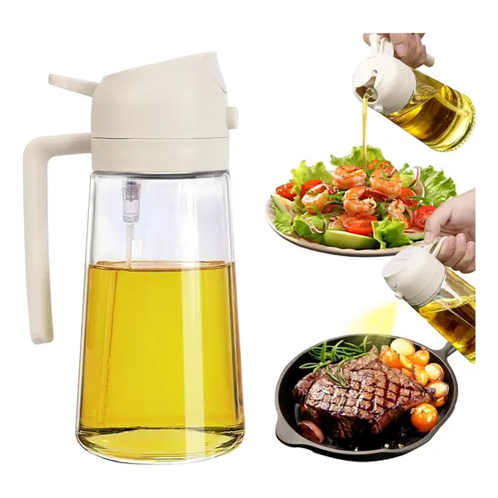 Dispensador De Aceite 2 En 1 . Spray Cocina