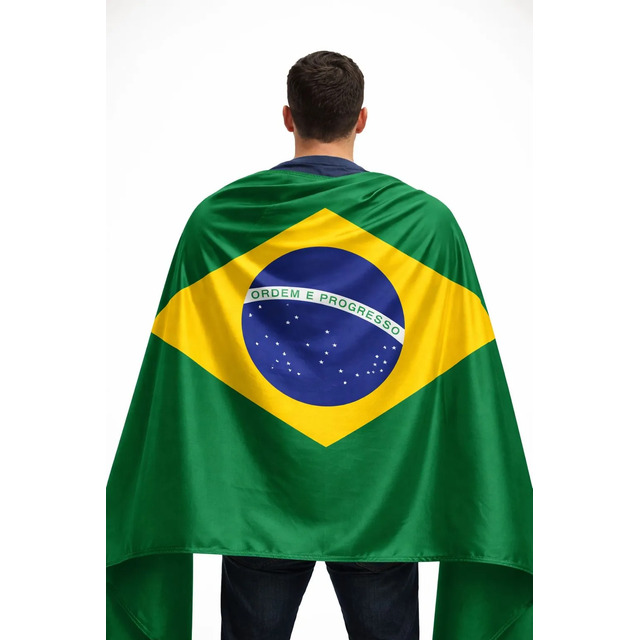 Bandeira Do Brasil Grande (1,50m 1,00m) Brasil Bandeira Do Brasil Grande (1,50m 1,00m) Brasil