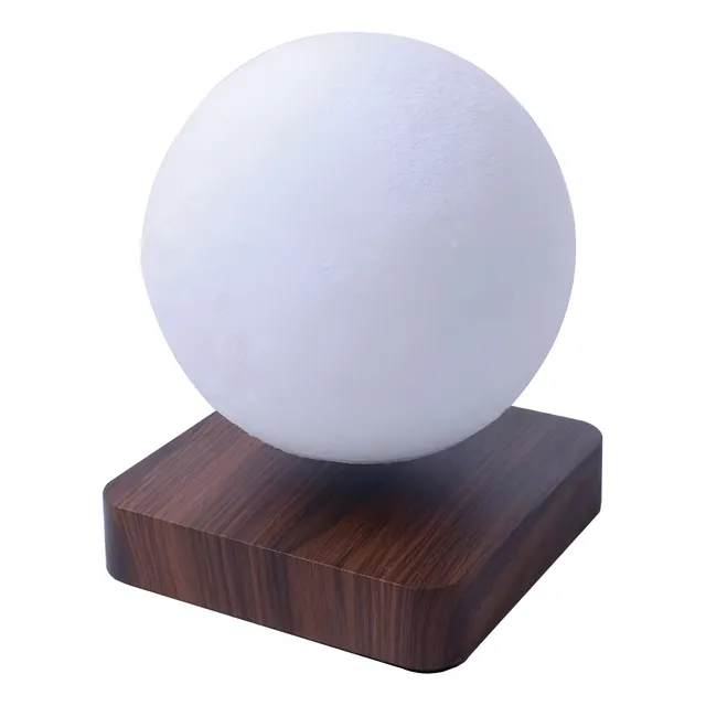 Lámpara Led Luna Llena Levitación Magnética Multicolor